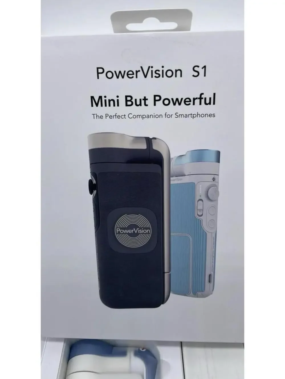 PowerVision S1 PVS10 3-Axis Gimbal Explorer Kit (Blue) For Smartphone. NIB